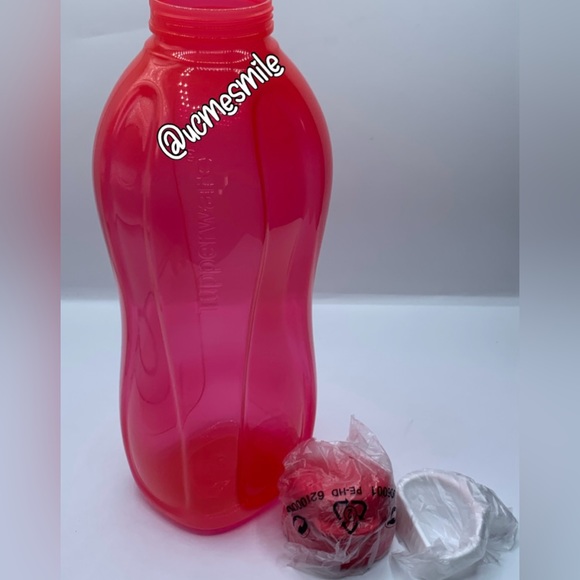 Tupperware Eco Pink Punch twist Water Bottle - Picture 3 of 5